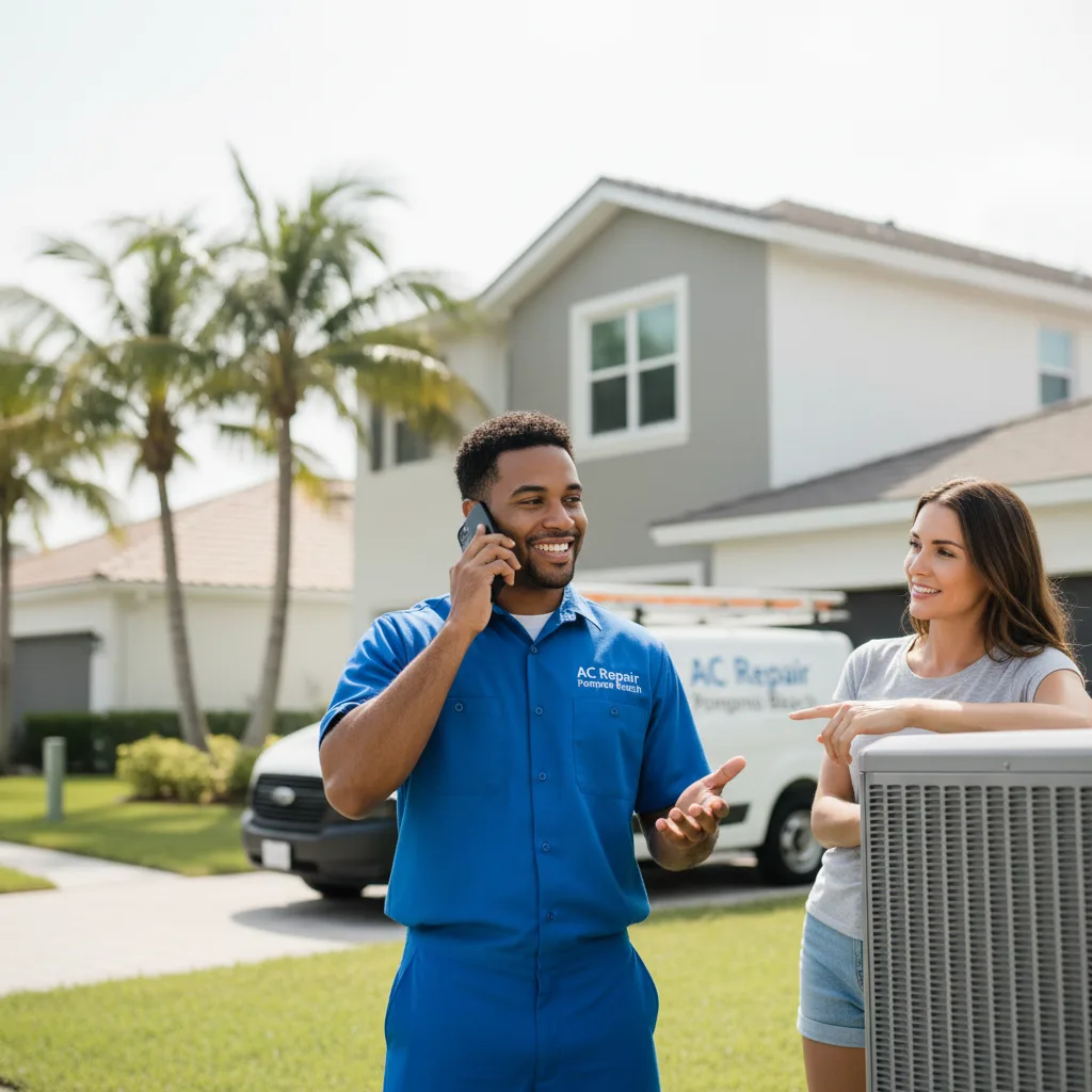 AC Repair Pompano Beach customer support in Martville